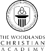 The Woodlands Christian Academy Logo
